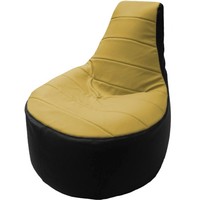 Кресло-мешок Flagman Трон Т1.3-08 (охра/черный)