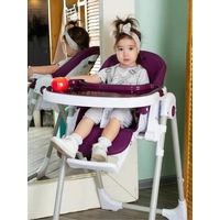 Высокий стульчик Baby Prestige Junior Lux+ (silver) с развивающей дугой Веселый краб в Витебске