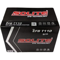 Автомобильный аккумулятор Solite EFB T110 борт (90 А·ч)