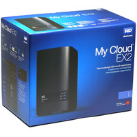 Сетевой накопитель WD My Cloud EX2 4TB (WDBWAK0040JCH-EEUE)