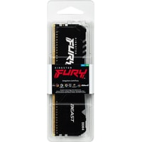 Оперативная память Kingston FURY Beast RGB 16GB DDR4 PC4-25600 KF432C16BB1A/16 в Бресте