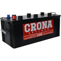 Автомобильный аккумулятор Crona 6СТ-190р узкий (190 А·ч)