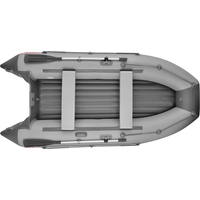 Моторно-гребная лодка Roger Boat Trofey 3300 (без киля, серый/графит)