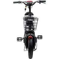 Электровелосипед Furendo E-Scooter 350 (черный/красный)