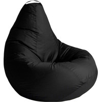 Кресло-мешок Kreslomeshki Груша L G-100x80-CH (черный)