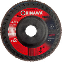 Шлифовальный круг Okinawa 125-120P-PS