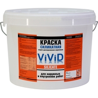 Краска ViViD силикатная ViViD-Silicate (белый, 15 кг)