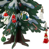 Набор для создания поделок/игрушек Bondibon Новогодний. Деревянная елочка ВВ5998
