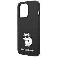 Чехол для телефона CG Mobile Lagerfeld Liquid silicone NFT Choupette Hard для iPhone 15 Pro Max KLHCP15XSNCHBCK