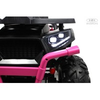 Электроквадроцикл RiverToys H999HH (розовый)