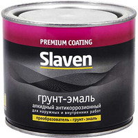 Эмаль Slaven По ржавчине 0.5 кг (красно-коричневый)