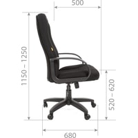 Кресло CHAIRMAN 685 TW12 (серый) в Витебске