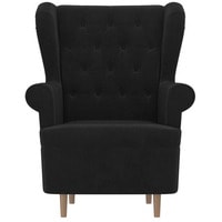 Интерьерное кресло Mebelico Торин Люкс 272 108500 (велюр, черный)