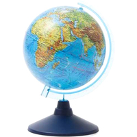 Школьный глобус Globen Физический Классик Евро с подсветкой Ке011500196