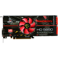 Видеокарта XFX Radeon HD 5850 Black Edition 1GB GDDR5 (HD-585X-ZABA)