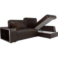 Угловой диван Mebelico Брюссель 60220 (коричневый)