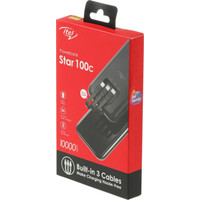 Внешний аккумулятор Itel Super Slim Star100C 10000mAh (черный)