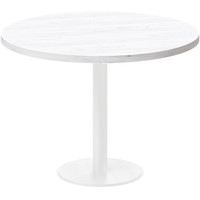 Кухонный стол Millwood Хельсинки Л18 D100 (белый/металл белый)
