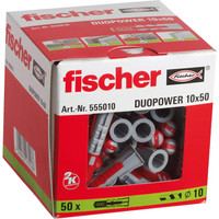 Дюбель универсальный Fischer DuoPower 10 x 50 555010 (50 шт)