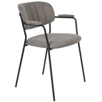 Интерьерное кресло Zuiver WL Jolien 2 (серый/черный) в Орше
