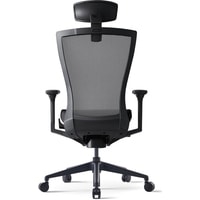 Кресло Bestuhl S10E120L (черная крестовина, серый/черный)