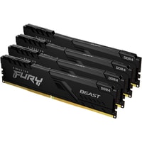 Оперативная память Kingston FURY Beast 4x16GB DDR4 PC4-25600 KF432C16BBK4/64 в Бресте