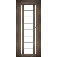 Межкомнатная дверь Юни Амати 11 60x200 (дуб шале-корица/матовое стекло) в Орше