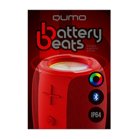 Беспроводная колонка QUMO BatteryBeats (красный)