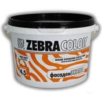 Краска Zebracolor Фасаден Экстра 15кг (белый)
