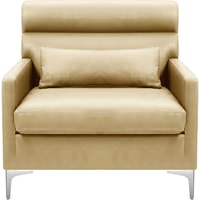 Интерьерное кресло Brioli Отто (экокожа, L4 кремовый)
