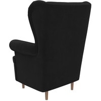 Интерьерное кресло Mebelico Торин Люкс 272 108500 (велюр, черный)