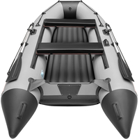 Моторно-гребная лодка Roger Boat Trofey 3100 (без киля, серый/черный)