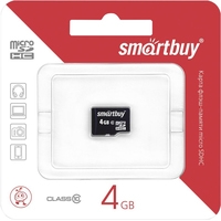 Карта памяти SmartBuy microSDHC 4690626002685 4GB