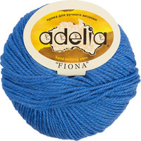 Пряжа для вязания Adelia Fiona 50 г 90 м №622 (черный)