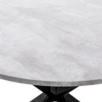 Кухонный стол Мебель Импэкс Leset Капри (цемент/черный)