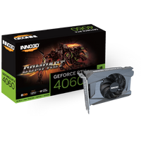Видеокарта Inno3D GeForce RTX 4060 Compact N40601-08D6-173050N