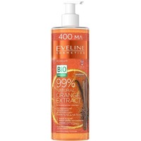  Eveline Cosmetics Гель для тела 99% Natural Orange Extract Согревающий питательно-укрепляющий 400 мл
