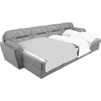 П-образный диван Лига диванов Бостон 100555 (серый)