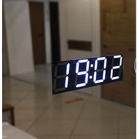  Пекам Зеркало LED Marta1-100х80scl (сенсор на прикосновение/часы) в Орше