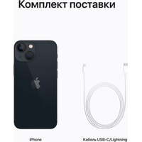 Смартфон Apple iPhone 13 mini 512GB Восстановленный by Breezy, грейд A (полуночный)
