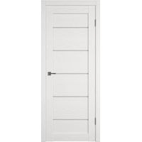 Межкомнатная дверь Atum Pro Х27 70x200 (polar soft, стекло white cloud)