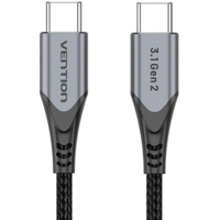 Кабель Vention TAHHF USB Type-C - USB Type-C (1 м, черный)