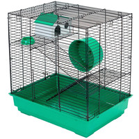 Клетка Eco Гоша-3 4033 (зеленый/черный)