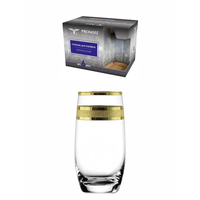 Набор стаканов для воды и напитков Promsiz KAV24-809/S/Z/6