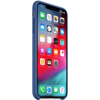 Чехол для телефона Apple Silicone Case для iPhone XS Max (голландский синий)