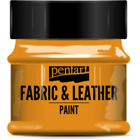 Краска для текстиля Pentart Fabric & Leather paint 50 мл (оранжевый) в Лиде