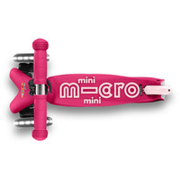 Трехколесный самокат Micro Mini Micro Deluxe 3 в 1 LED (розовый)