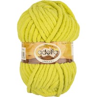 Набор для вязания Adelia Dolly 100 г 40 м (желто-зеленый, 2 мотка)