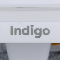 Высокий стульчик Indigo Bloom В003S (серый)