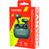 Наушники Canyon OnGo 10 ANC TWS-10 (черный) в Могилеве